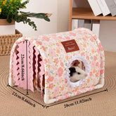 How to Choose Bed-Soft Pet House with Open Entrance, Safe