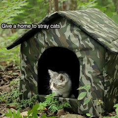 Best Cat House Waterproof Pet Shelter Winter Warm Pet Cat Cave Sleeping Beds