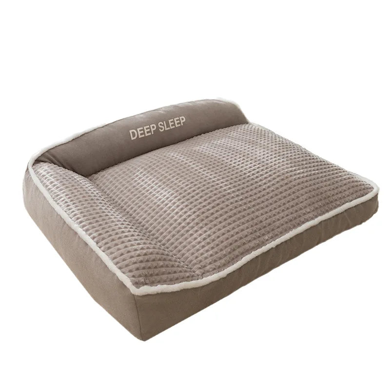 New Cat Bed Dog Pet Bed Kennel Non-Slip Winter Warm Small Dog Kennel Sleeping Removed Washed Soft Puppy Cushion Cat Supplies