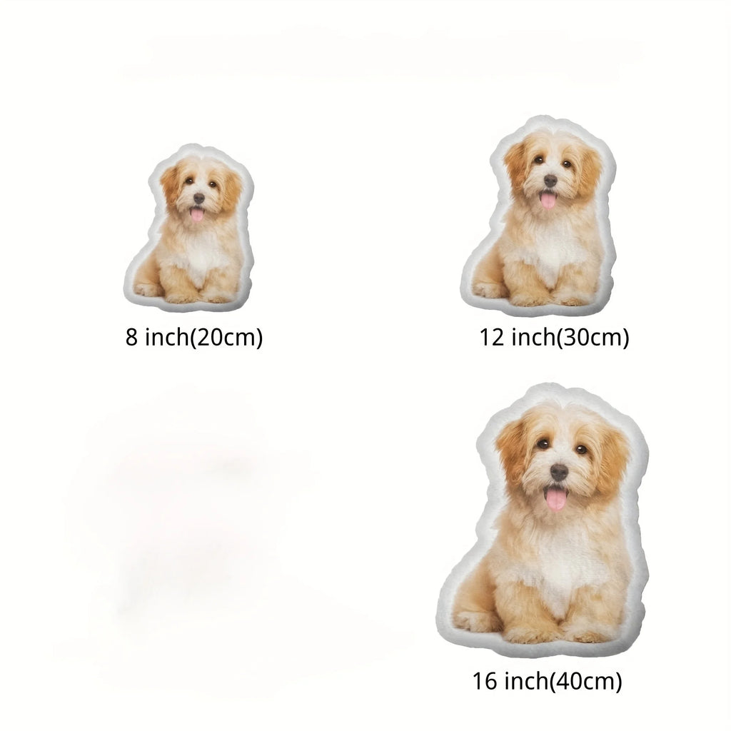 Winter New Pet photo plush pillow personalized animal shaped cushion gift suitable for gifts