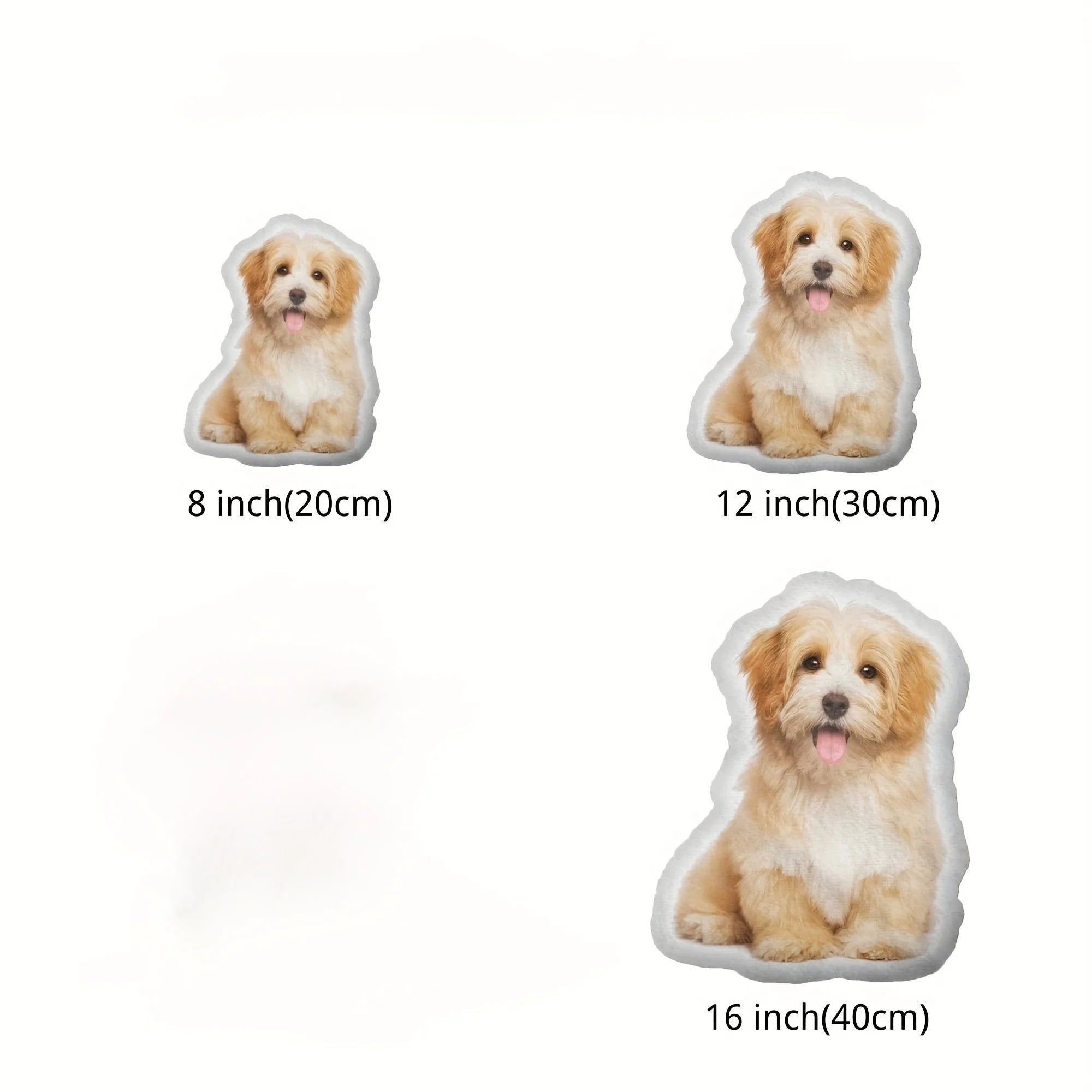 Winter New Pet photo plush pillow personalized animal shaped cushion gift suitable for gifts