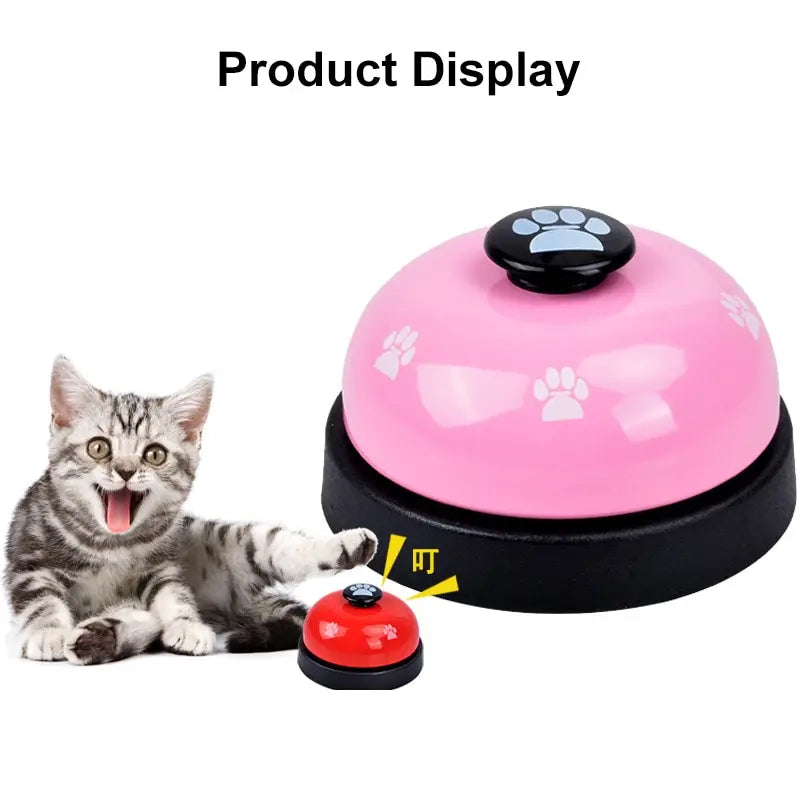 1pc Pet Toy Training Dinner Small Bell