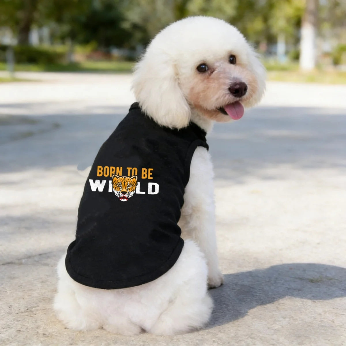 1pc  Fashion Printed Pet T-shirt