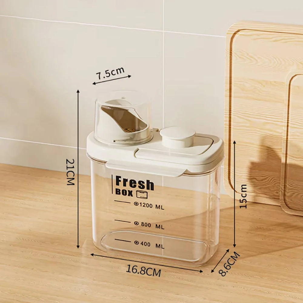 Custom Food Storage Bucket Sealed With Scale Pet Food Storage Bucket Personalized Cat Food Dog Food Moisture-proof Dog Supplies