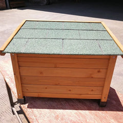 Best Pet Shelter Outdoor Cat House with Bitumen Roof and Adjustable Legs for Garden