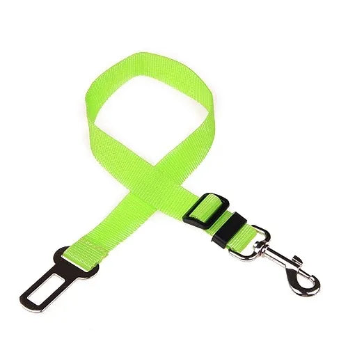 Dog Car Seat Belt Safety Protector Travel Pets Accessories Dog Leash Collar Breakaway Solid Car Harness