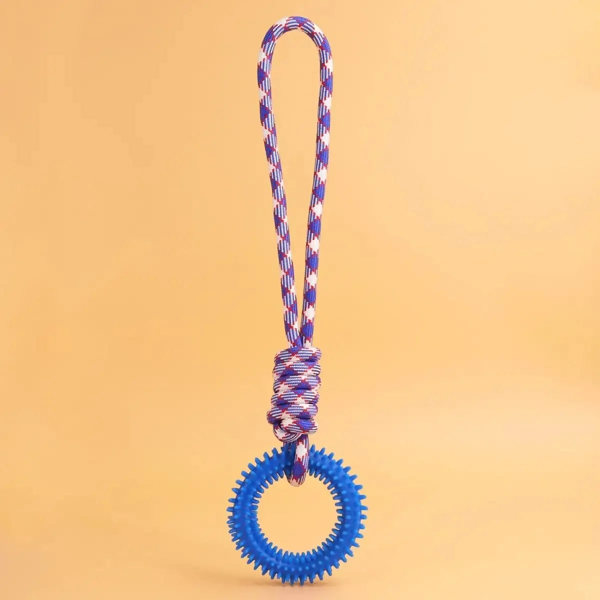 Super Interactive Training Pet Toy Ring Spiked Ring Dog Teeth Cleaning Pet Supplies