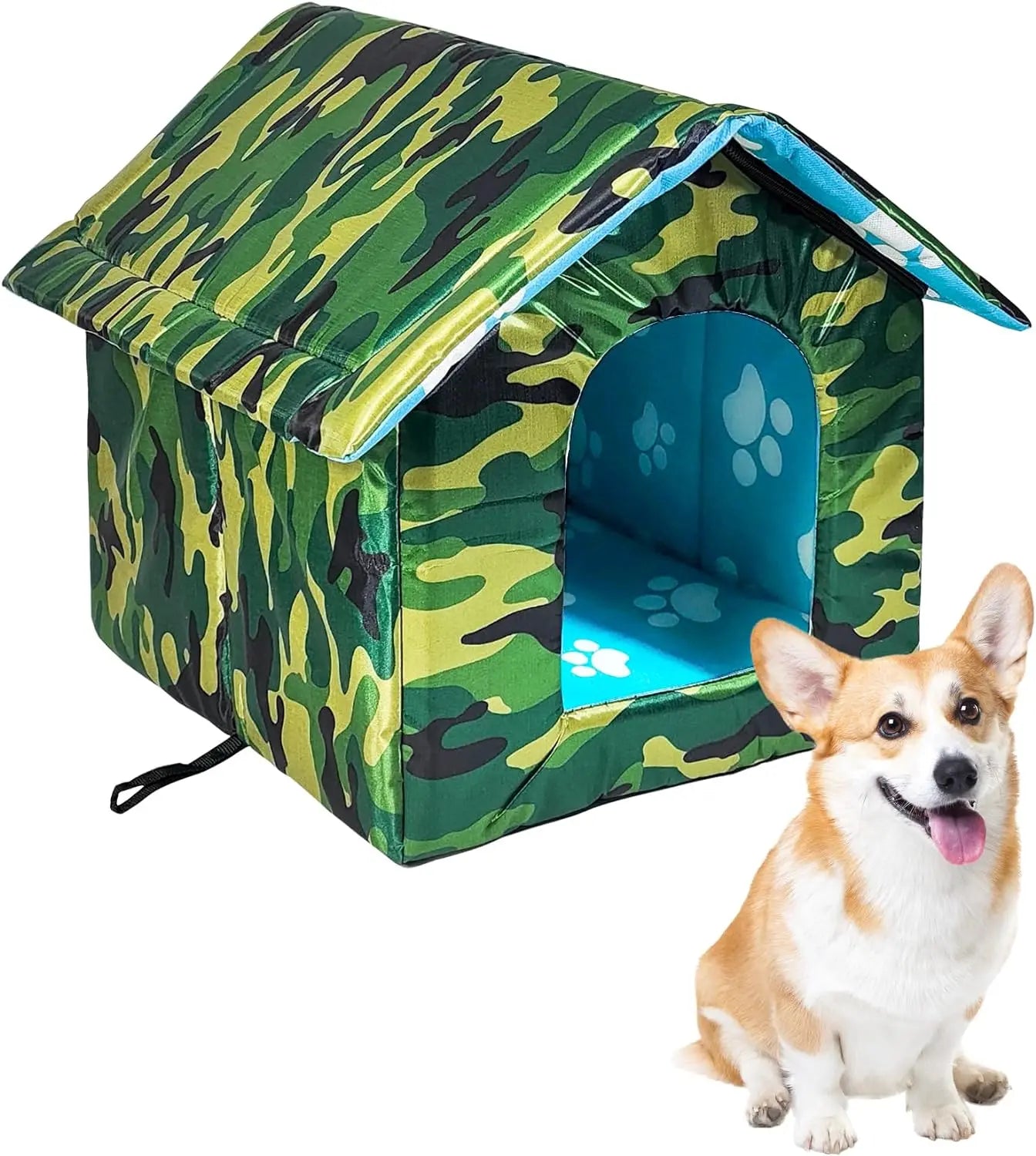 Pet shelter Portable Folding Winter and Summer Pet Shelter for Dogs Cats Rabbits