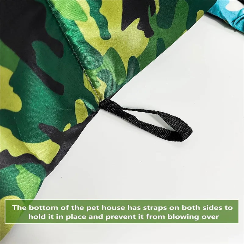 Pet shelter Portable Folding Winter and Summer Pet Shelter for Dogs Cats Rabbits