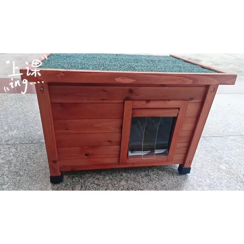 Best Pet Shelter Outdoor Cat House with Bitumen Roof and Adjustable Legs for Garden