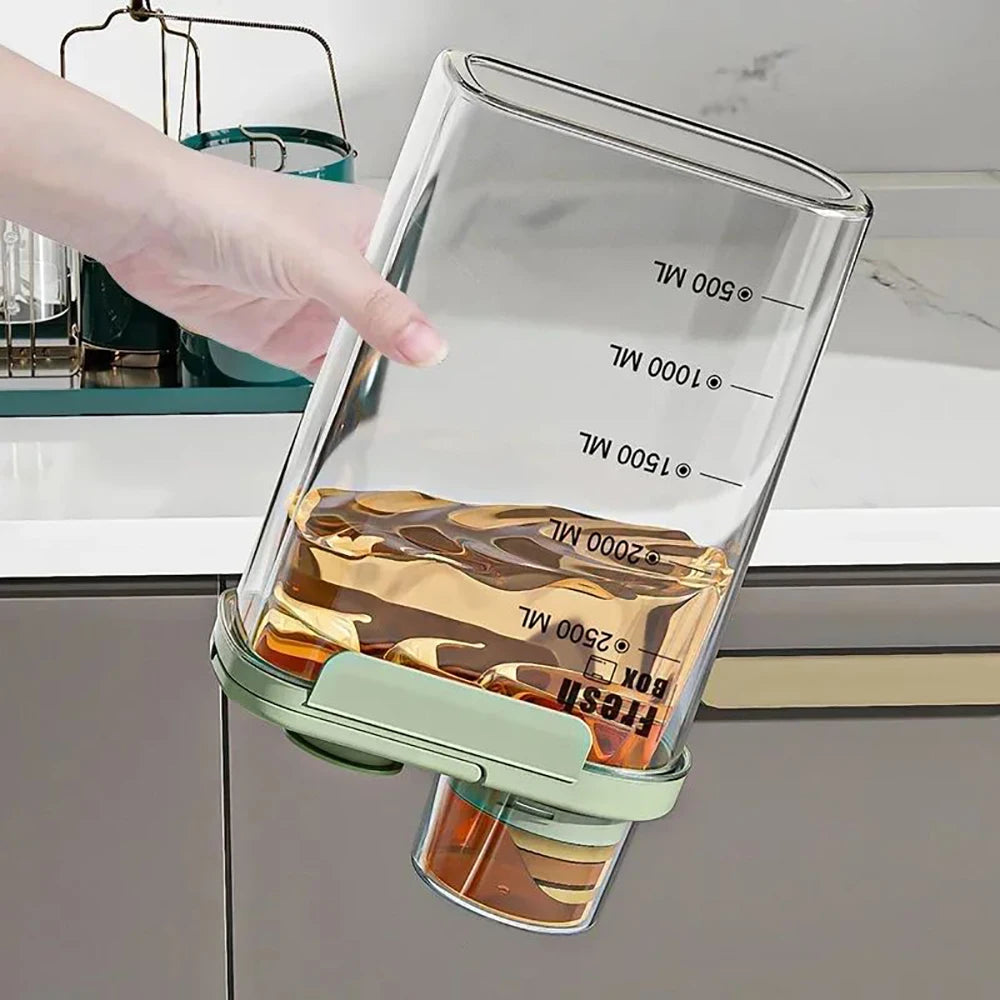 Custom Food Storage Bucket Sealed With Scale Pet Food Storage Bucket Personalized Cat Food Dog Food Moisture-proof Dog Supplies