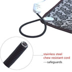 Pet Electric Blanket Winter Warming Pad Cat Dog Heated Nest Waterproof Warmer Power-Off Protection Bite-Resistant Mat Bed