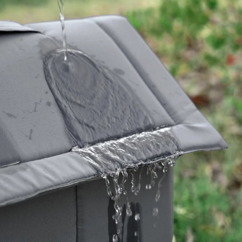 All-Season Waterproof Cat House Winter Warm Summer outdoor and indoor use