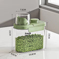 Custom Food Storage Bucket Sealed With Scale Pet Food Storage Bucket Personalized Cat Food Dog Food Moisture-proof Dog Supplies