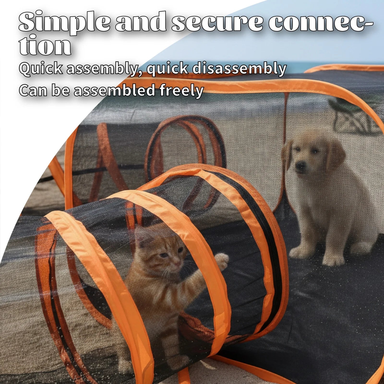 How to choose Pet Tent Play Area with Tunnel Outdoor Pet Shelter  for Cats and Dogs