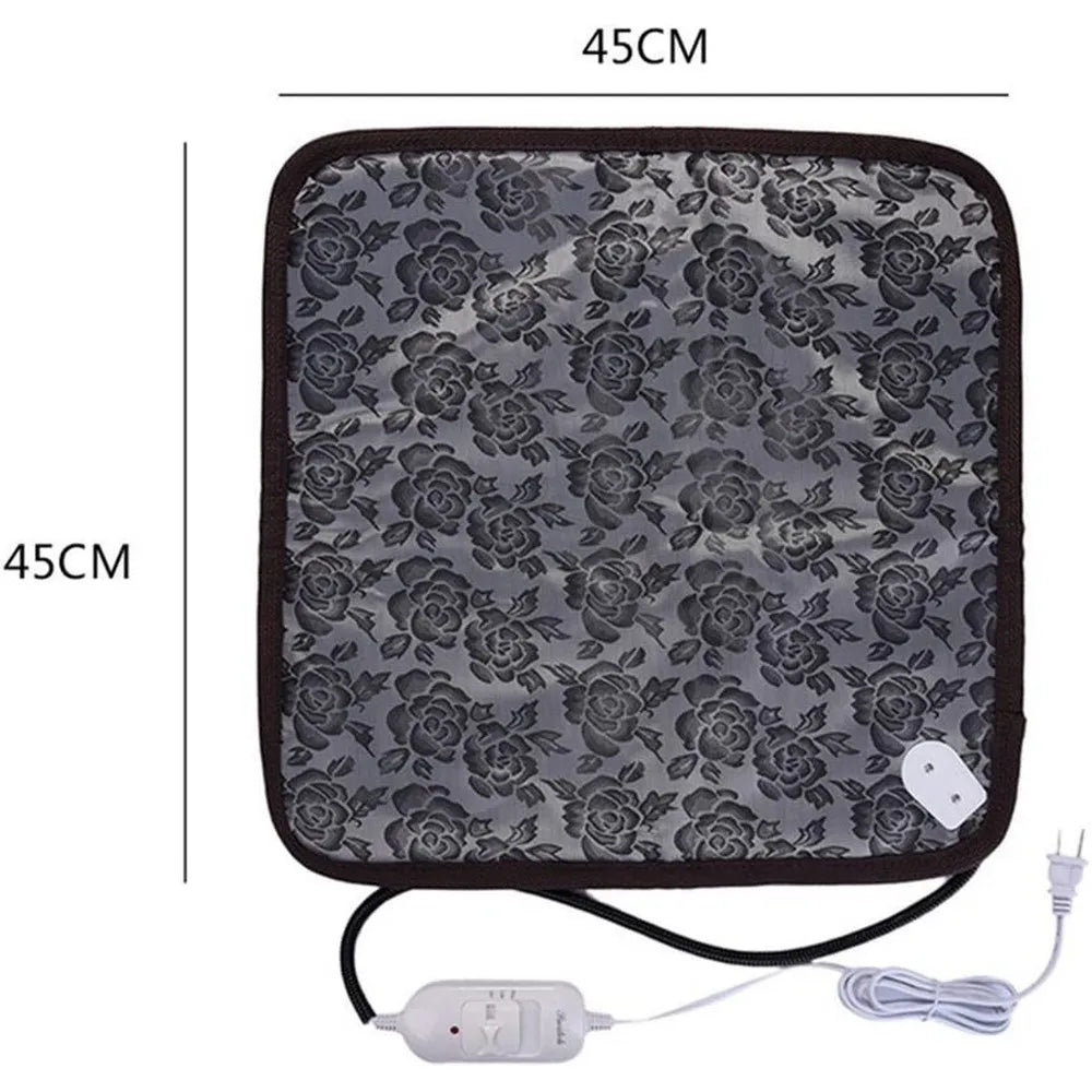 Pet Electric Blanket Winter Warming Pad Cat Dog Heated Nest Waterproof Warmer Power-Off Protection Bite-Resistant Mat Bed