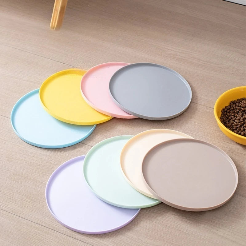 Pet meal mats are leak proof waterproof anti slip