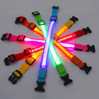 3 Modes Dogs Luminous Charge Collars Led Usb Cat Dog Collar Detachable Night Led Glow Dog Loss Prevention Collar Pet Accessories