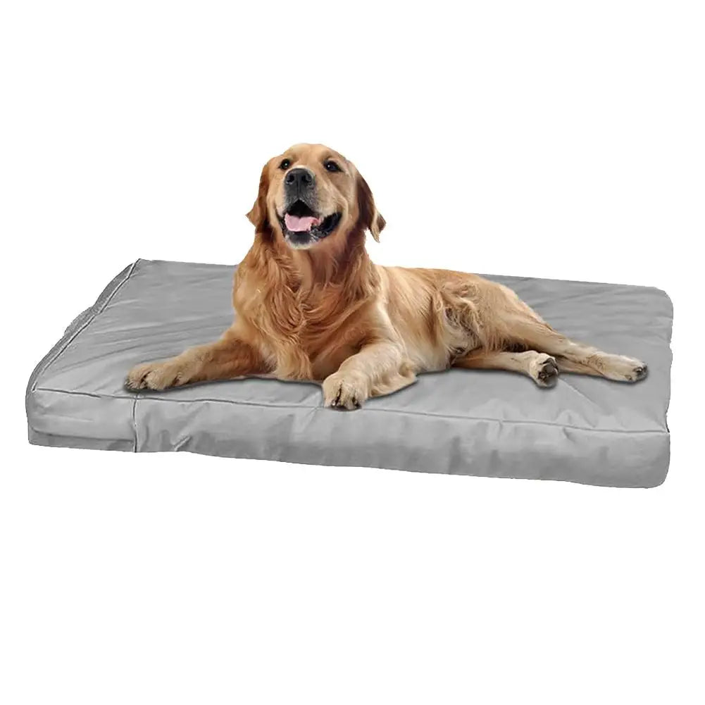 Camping Oxford Cloth Waterproof Dog Bed Cover Replacement Washable Dog Crate Pad Cover For Puppy Kitten Bed Cover Pet Supplies