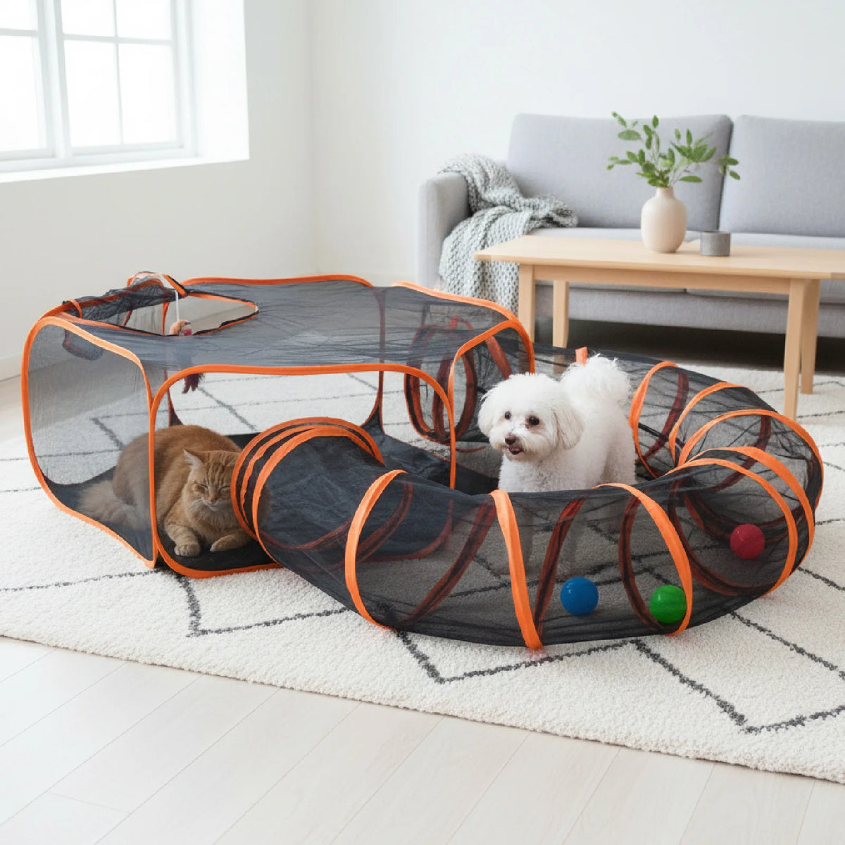 How to choose Pet Tent Play Area with Tunnel Outdoor Pet Shelter  for Cats and Dogs