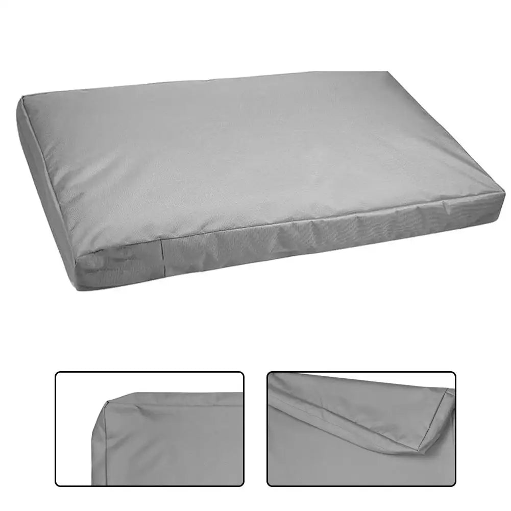 Camping Oxford Cloth Waterproof Dog Bed Cover Replacement Washable Dog Crate Pad Cover For Puppy Kitten Bed Cover Pet Supplies