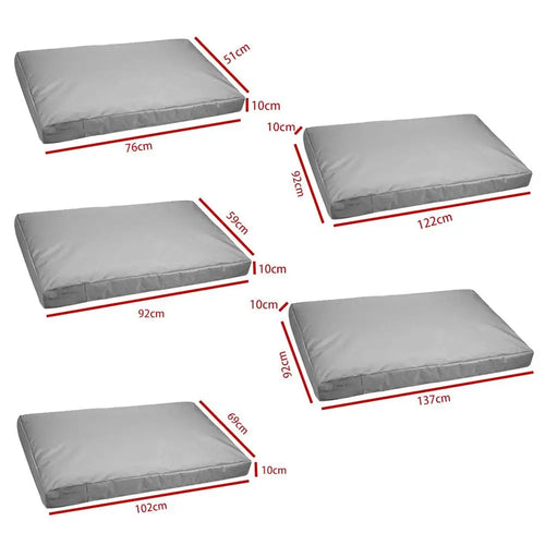 Camping Oxford Cloth Waterproof Dog Bed Cover Replacement Washable Dog Crate Pad Cover For Puppy Kitten Bed Cover Pet Supplies
