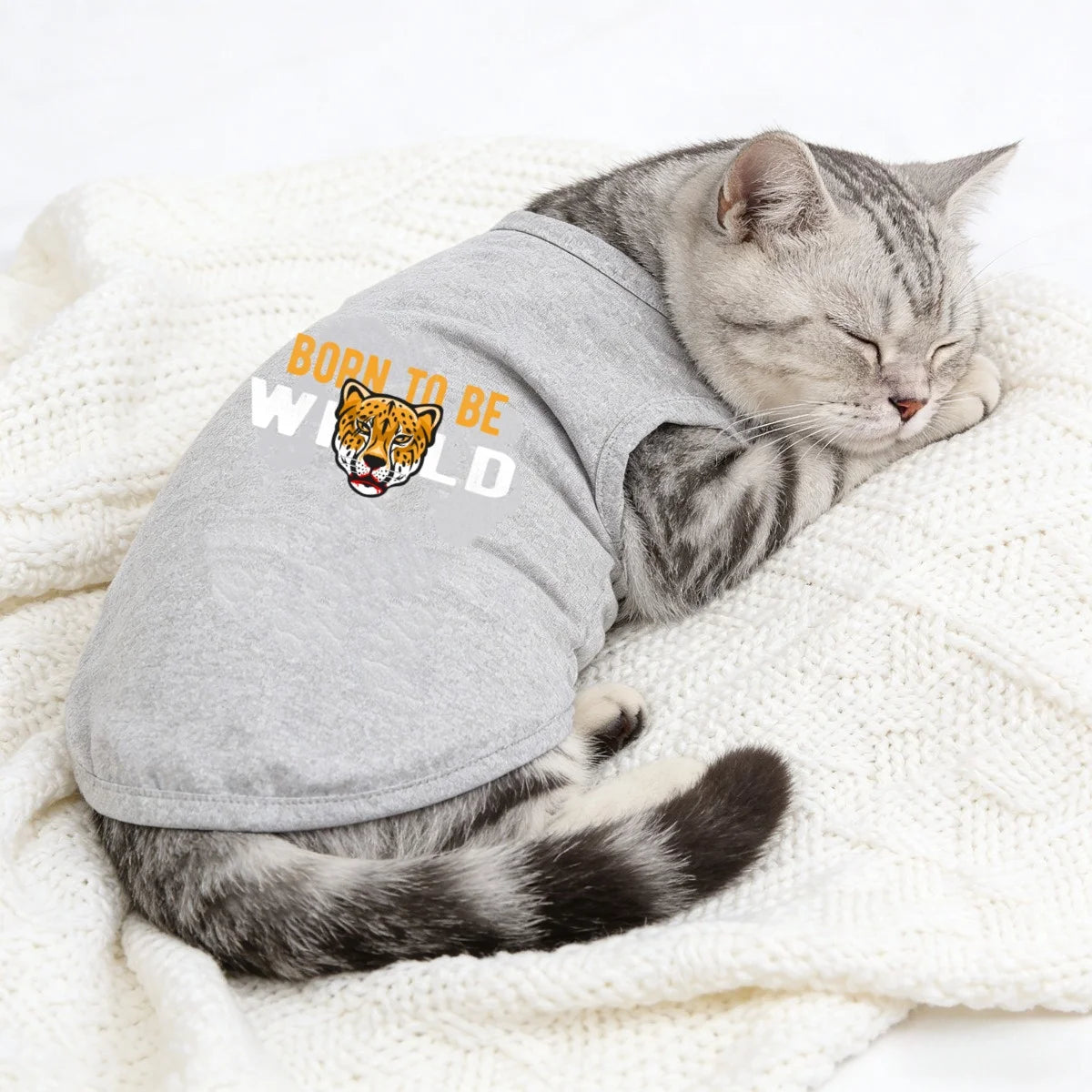 1pc  Fashion Printed Pet T-shirt