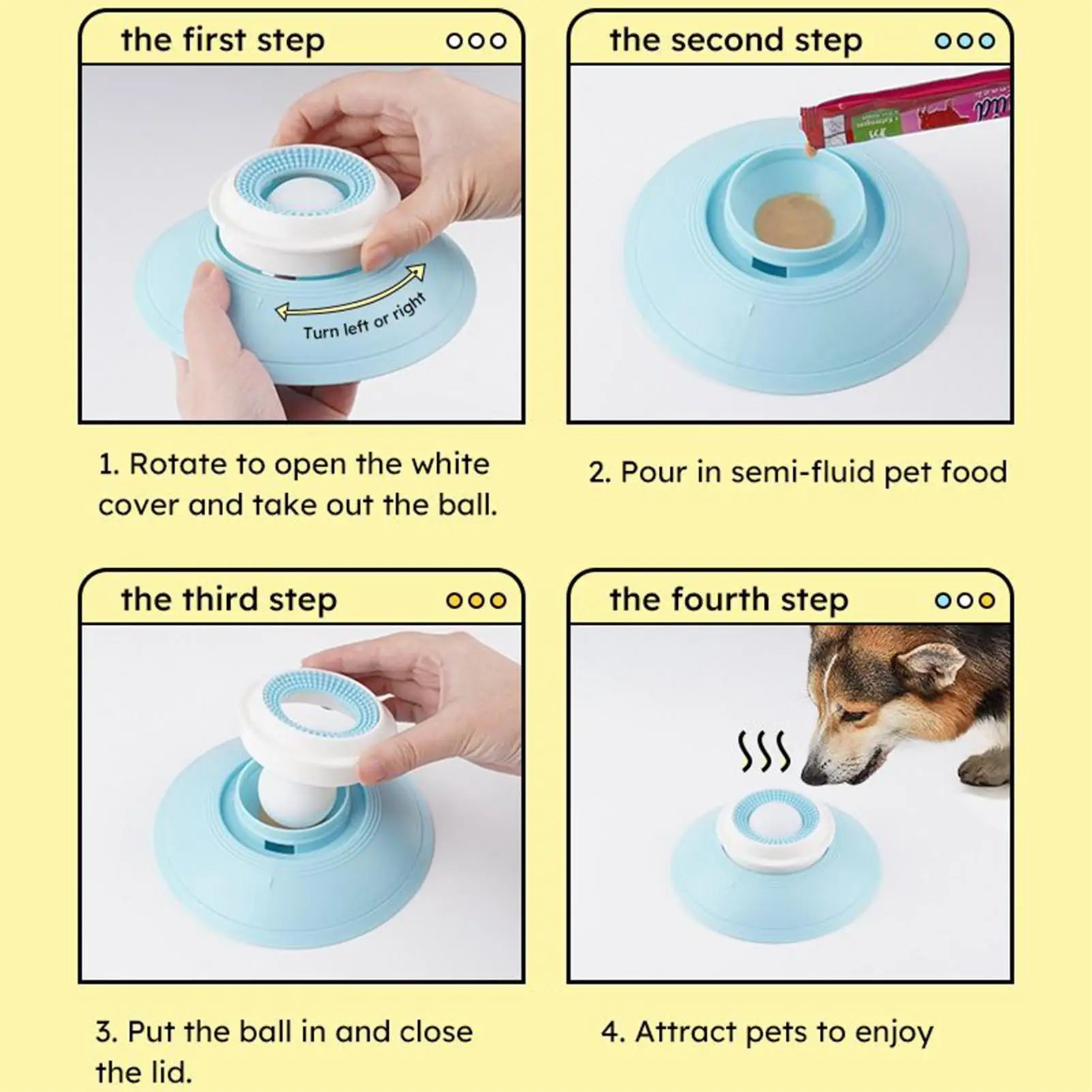 Food Dispenser For Puppy