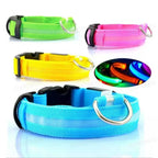 3 Modes Dogs Luminous Charge Collars Led Usb Cat Dog Collar Detachable Night Led Glow Dog Loss Prevention Collar Pet Accessories